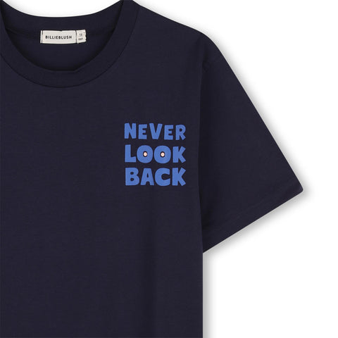 BILLIEBLUSH Boys Navy Short Sleeve T-Shirt