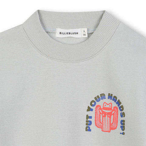 BILLIEBLUSH Boys Green Sweatshirt
