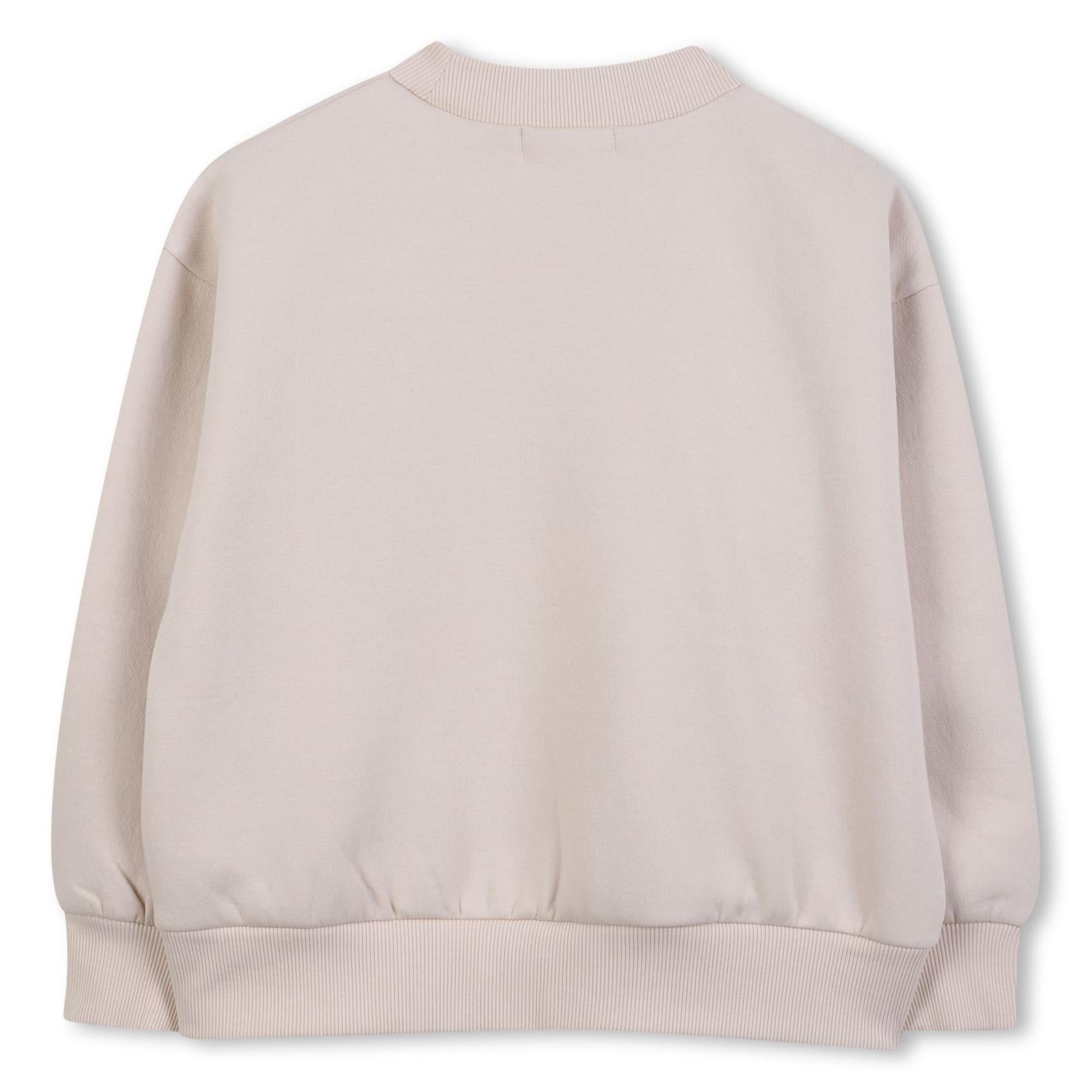 BILLIEBLUSH Boys Beige Sweatshirt
