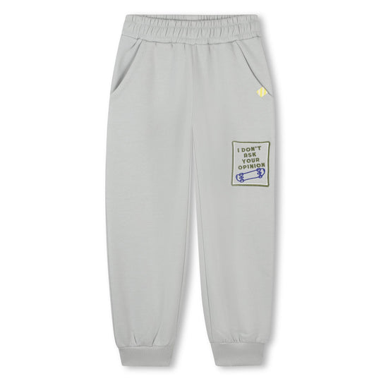 Boys Grey Jogging Bottoms