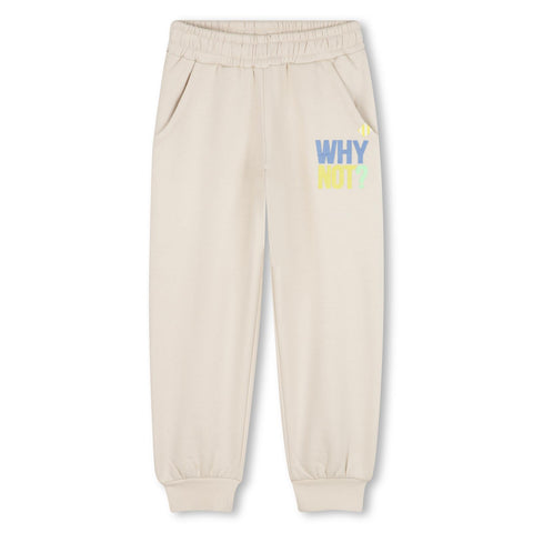 BILLIEBLUSH Boys Beige Jogging Bottoms
