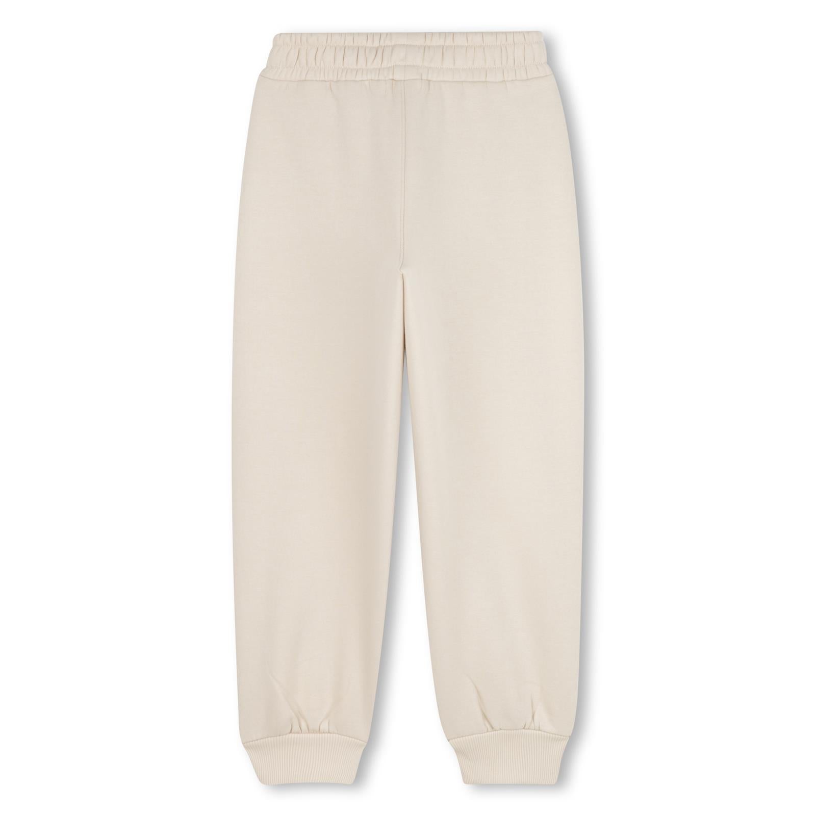 BILLIEBLUSH Boys Beige Jogging Bottoms