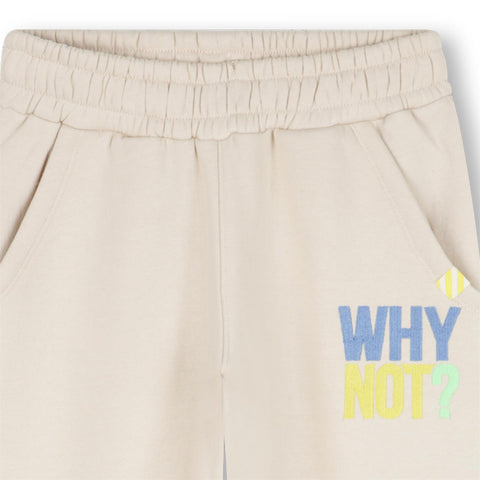 BILLIEBLUSH Boys Beige Jogging Bottoms