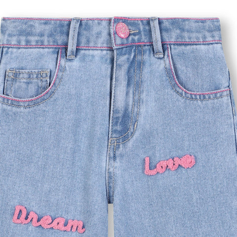 BILLIEBLUSH Girls Denim Jeans