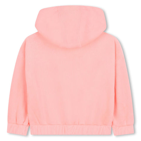 BILLIEBLUSH Girls Orange Hooded Sweatshirt