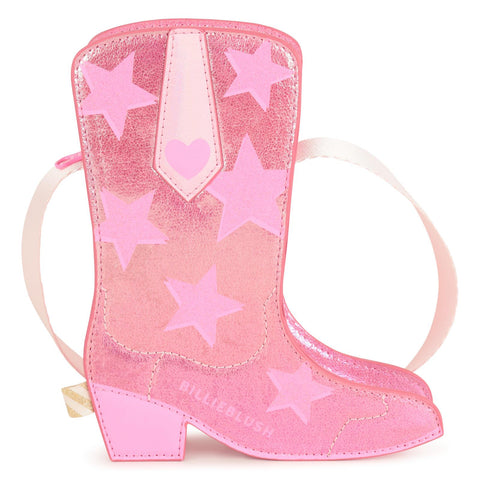 BILLIEBLUSH Girls Pink Cowboy Bag