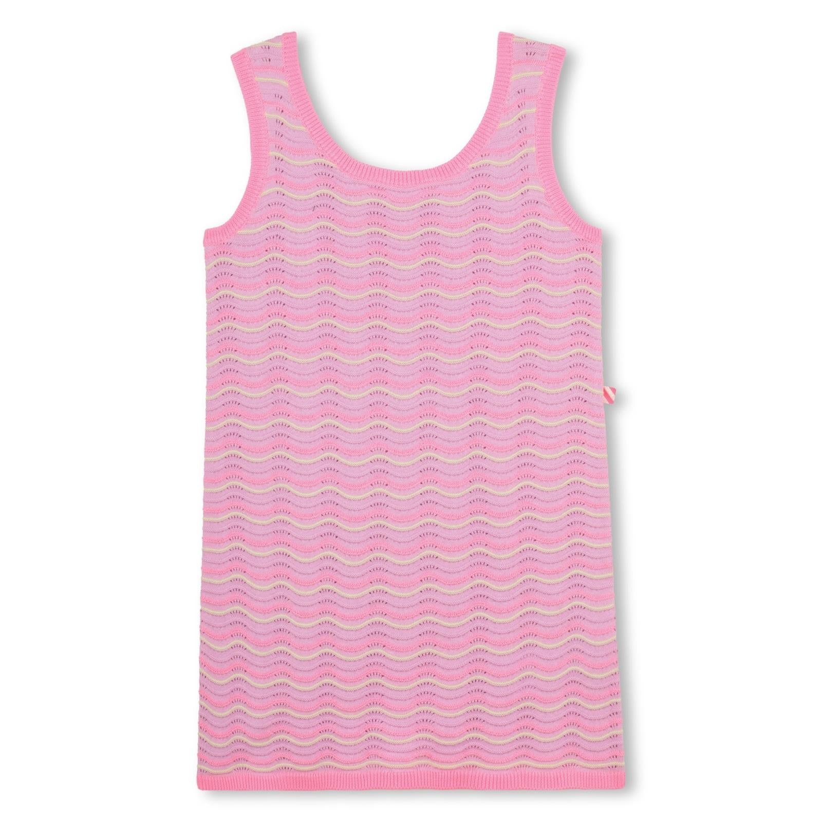 Billieblush Girls Pink Knit Dress