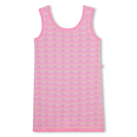 Billieblush Girls Pink Knit Dress