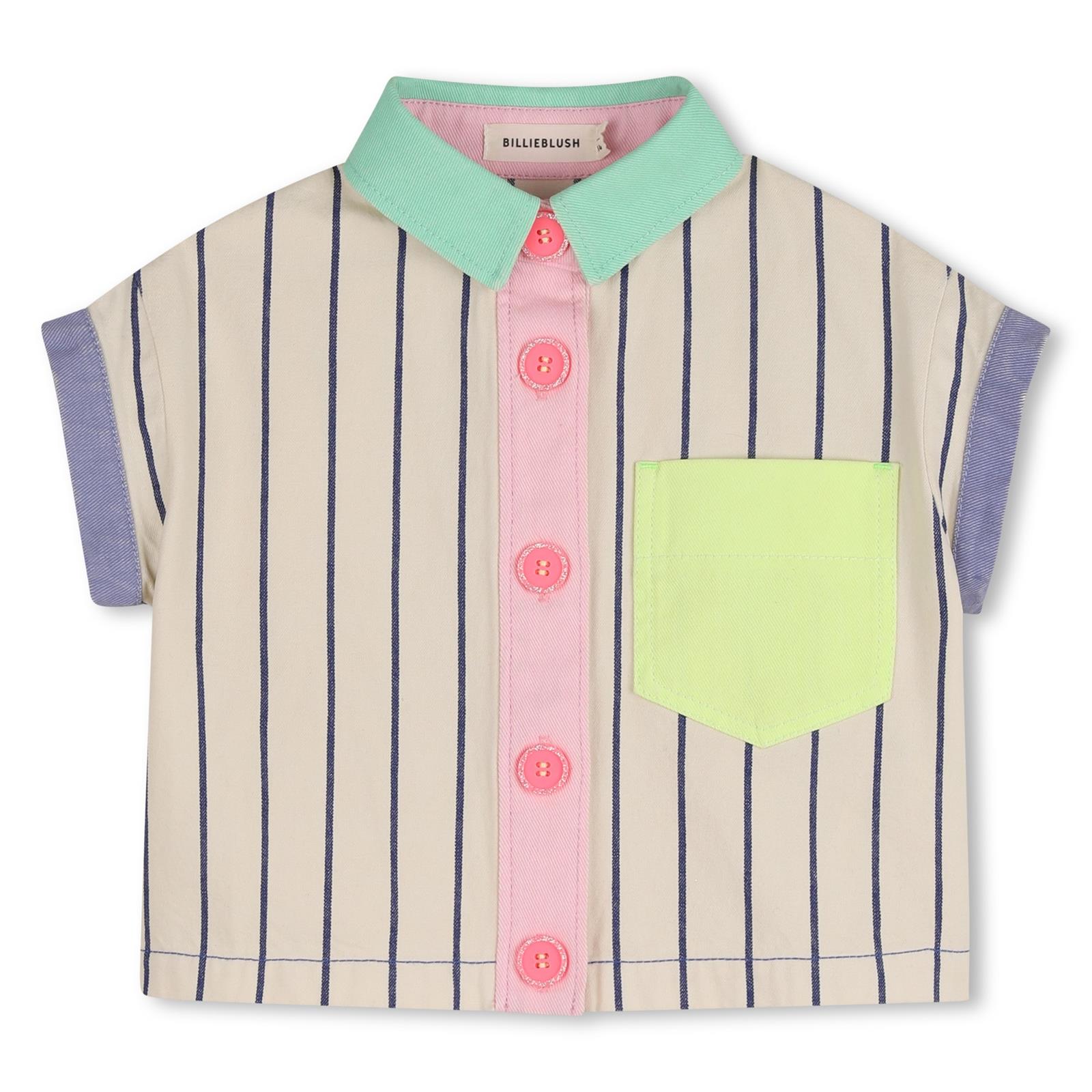 Billieblush Girls Stripe Shirt