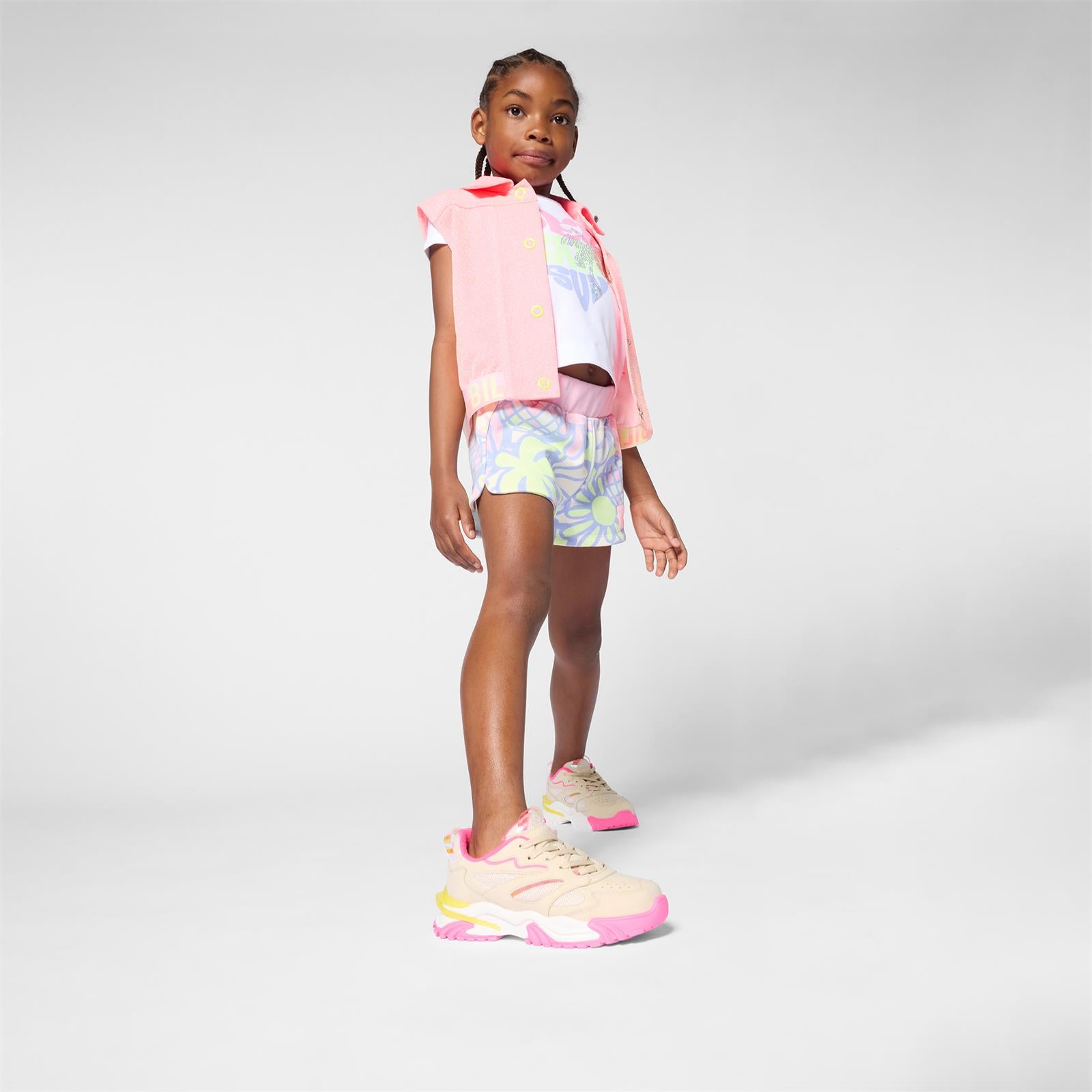 Billieblush Girls Pink Flower Short