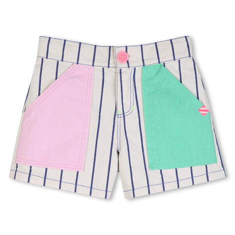 Billieblush Girls Stripped Short