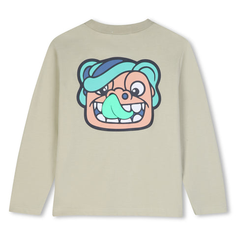 BILLIEBLUSH Boys Woody Tan Long Sleeve T-Shirt