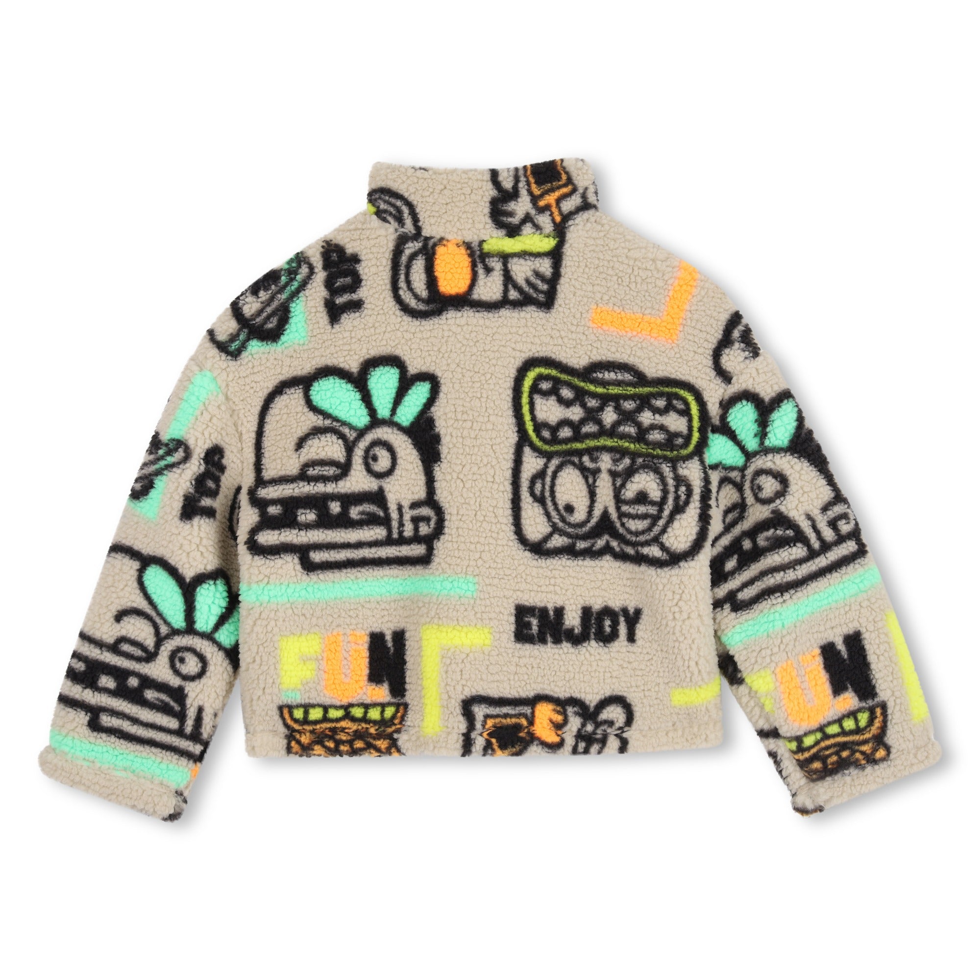 BILLIEBLUSH Boys Beige Fleece