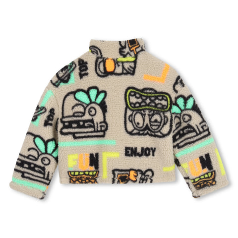 BILLIEBLUSH Boys Beige Fleece