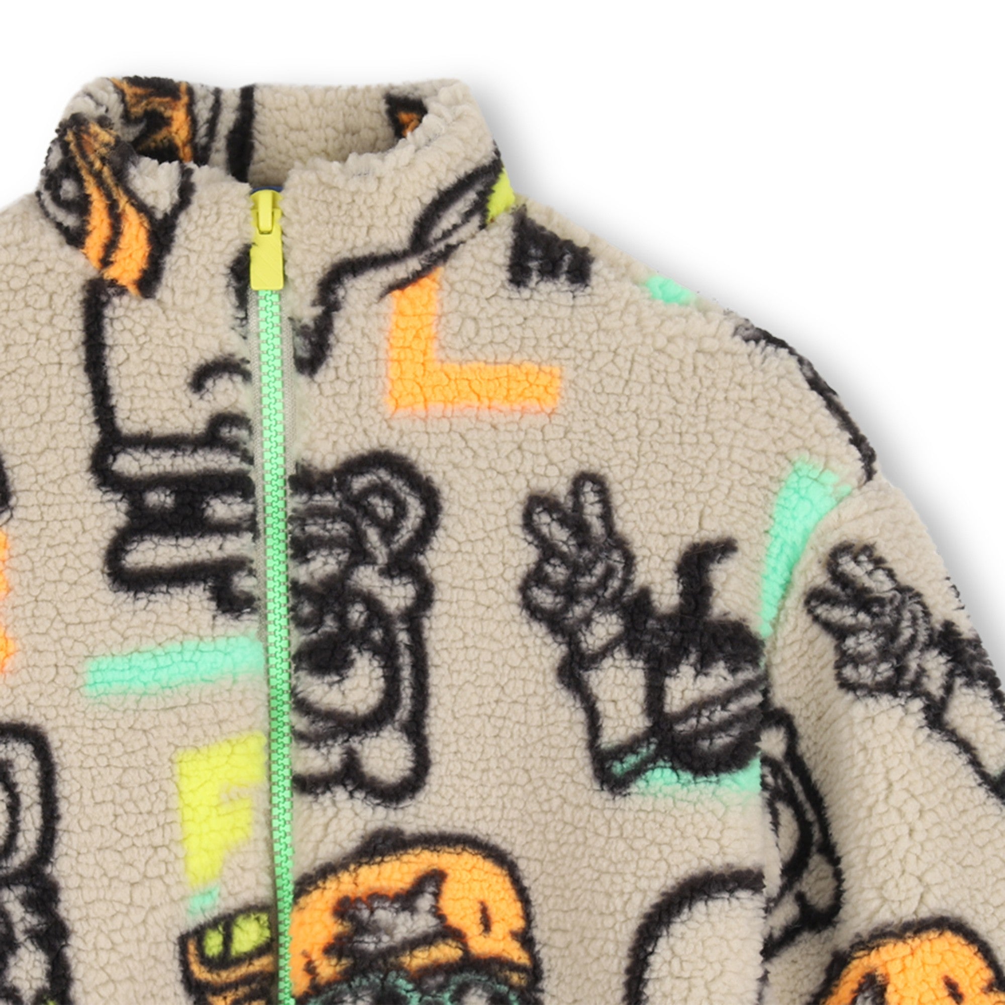 BILLIEBLUSH Boys Beige Fleece