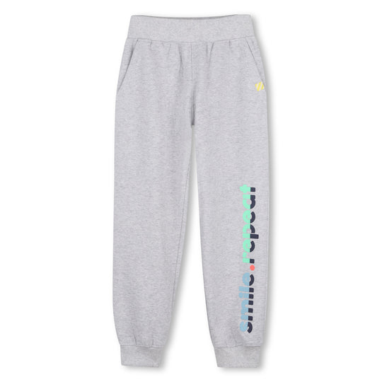 Boys Chine Grey Jogging Bottoms