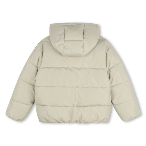 BILLIEBLUSH Boys Beige Woody Tan Puffer Jacket