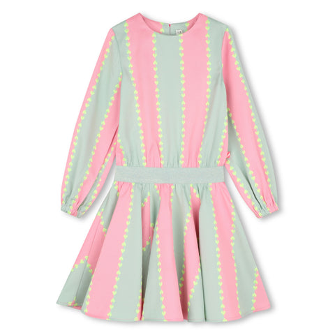 BILLIEBLUSH Girls Pink Stripe Dress