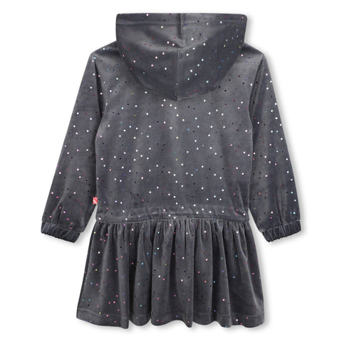 BILLIEBLUSH Girls Charcoal Grey Dress