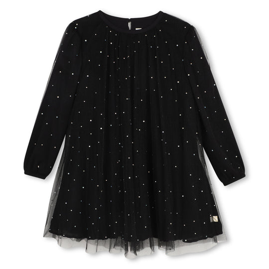 Girls Black Tulle Dress