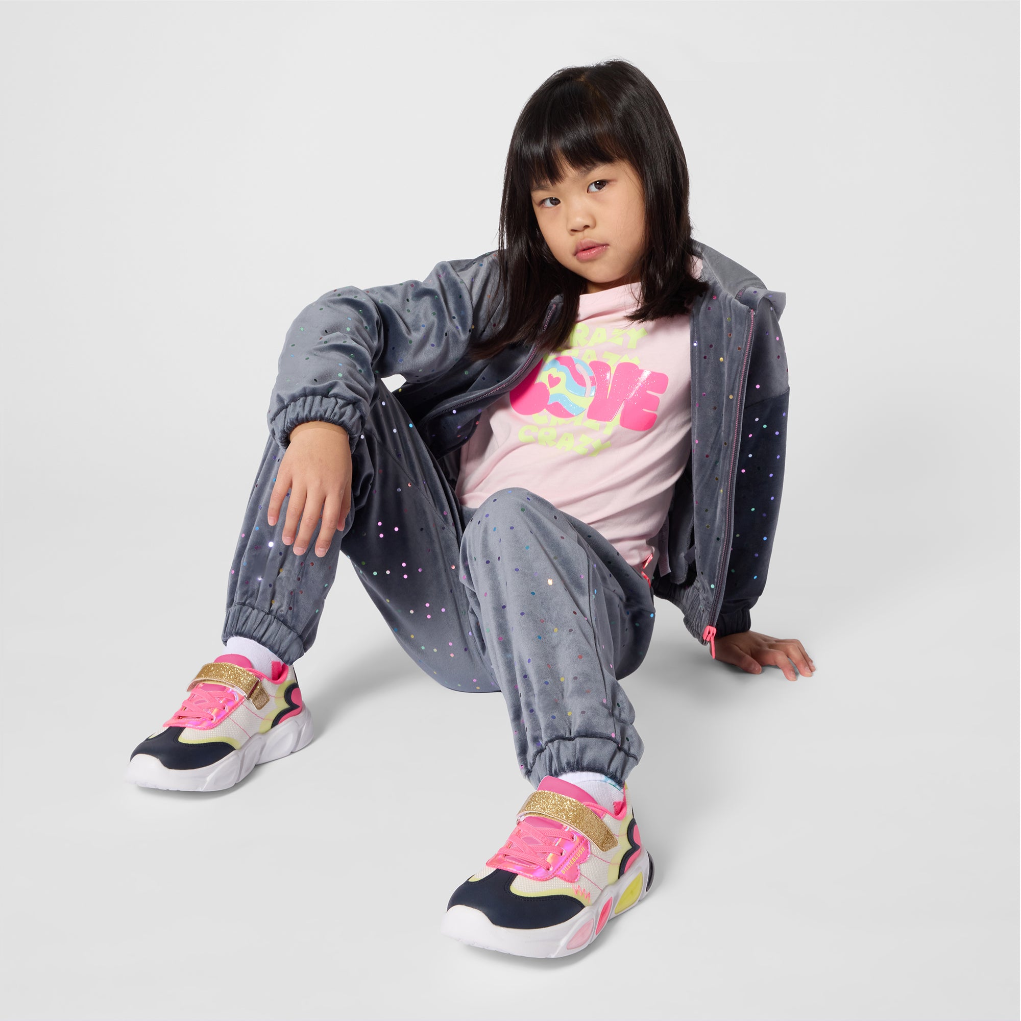 BILLIEBLUSH Girls Pink Love T-Shirt
