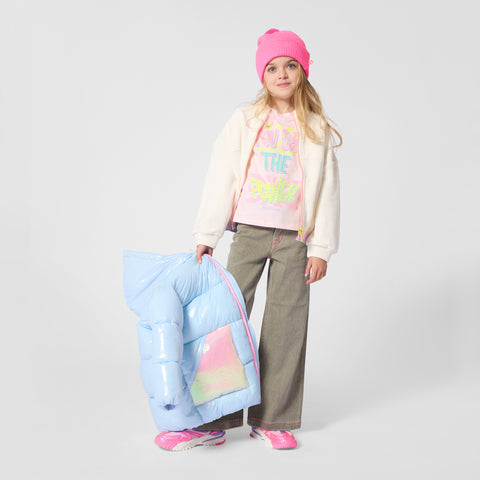 BILLIEBLUSH Girls Pink Power T-Shirt