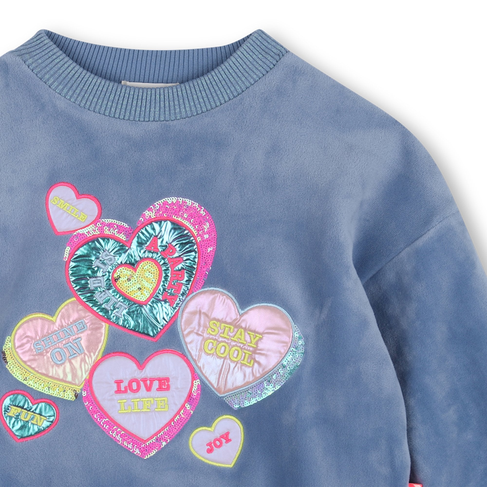 BILLIEBLUSH Girls Quiet Harbor Sweatshirt