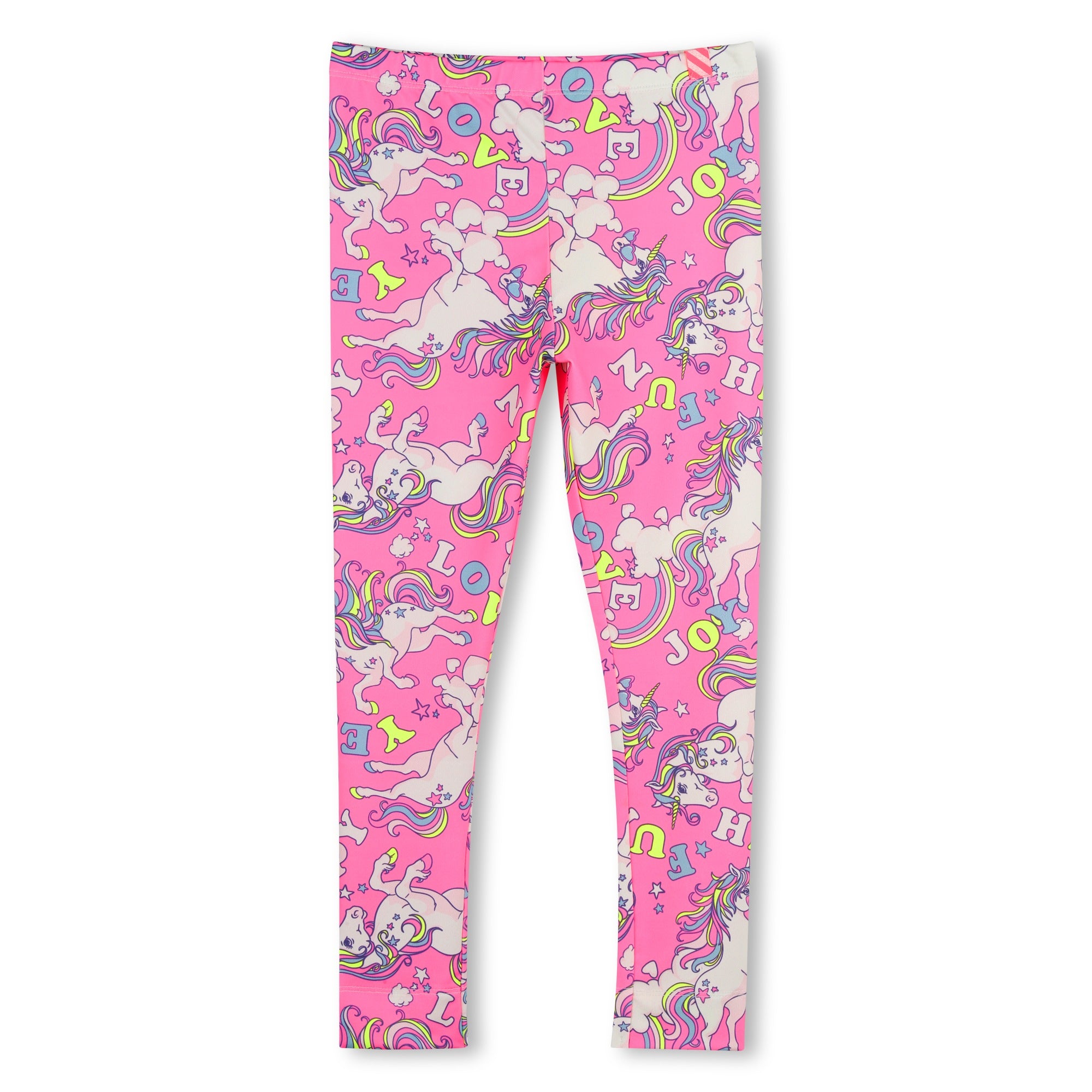 BILLIEBLUSH Girls Pink Unicorn Leggings