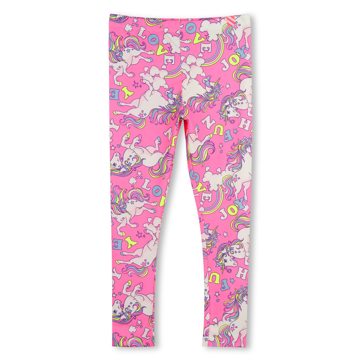BILLIEBLUSH Girls Pink Unicorn Leggings