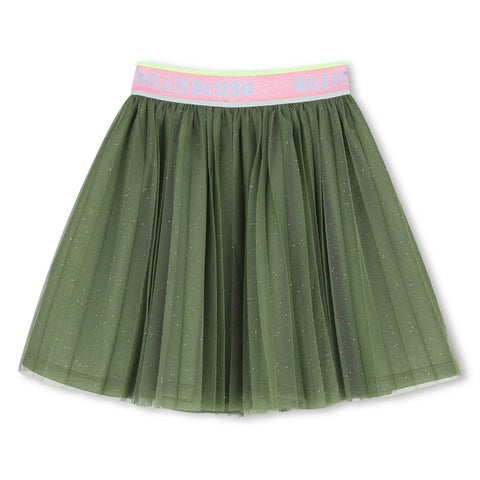 BILLIEBLUSH Girls Forest Green Skirt