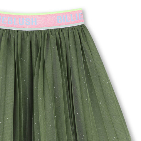 BILLIEBLUSH Girls Forest Green Skirt