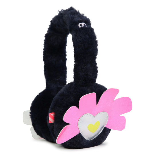 Girls Navy Ear Muffs