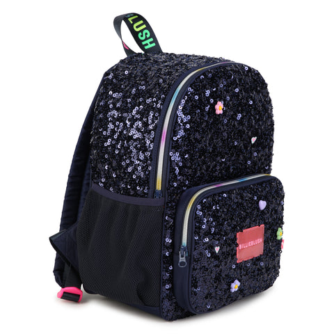 BILLIEBLUSH Girls Navy Rucksack