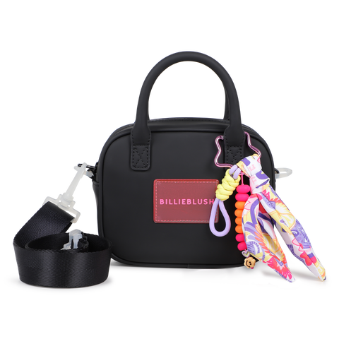 BILLIEBLUSH Girls Dark Grey Handle Bag