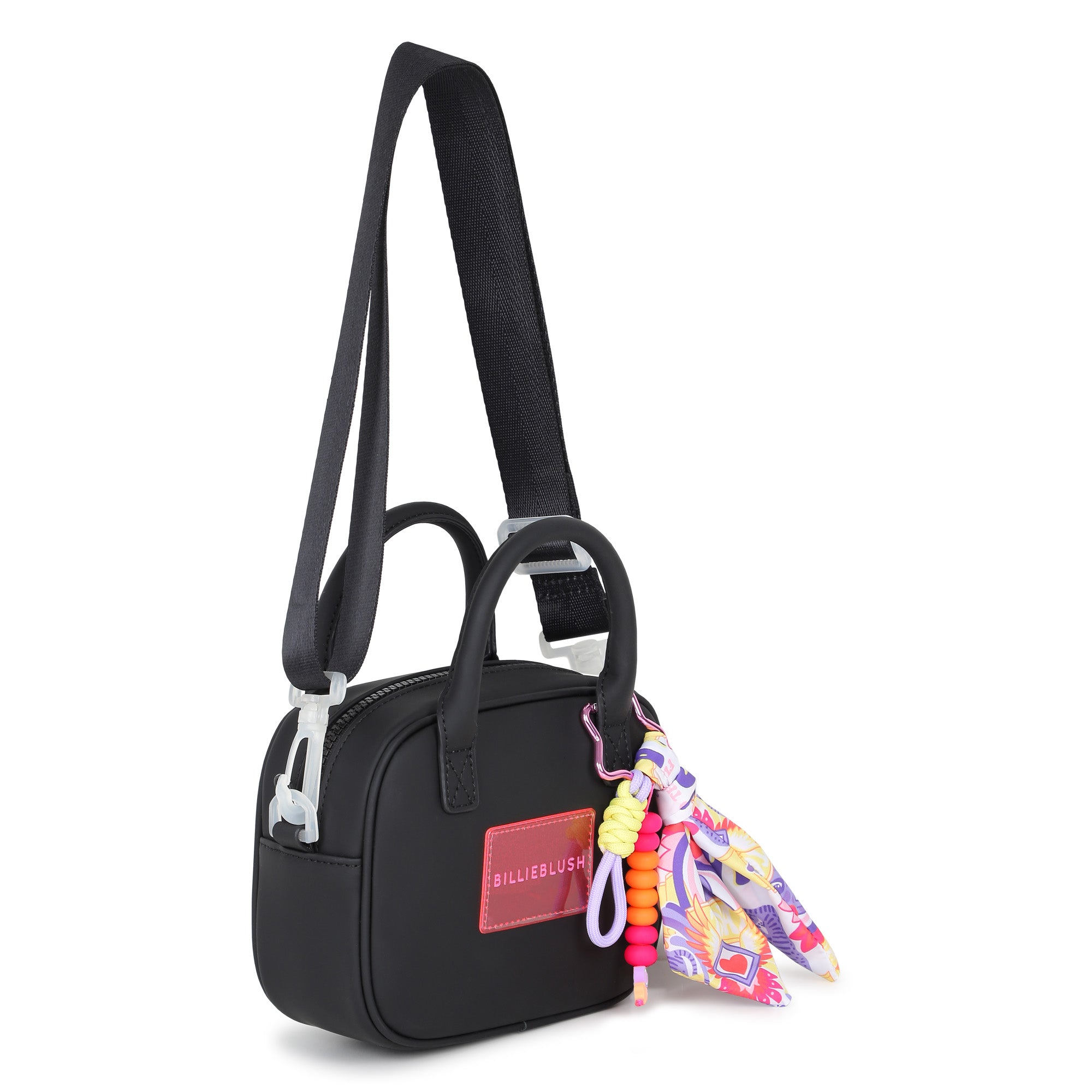 BILLIEBLUSH Girls Dark Grey Handle Bag