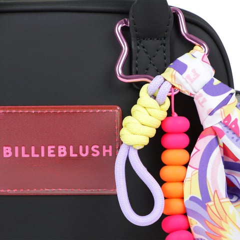 BILLIEBLUSH Girls Dark Grey Handle Bag