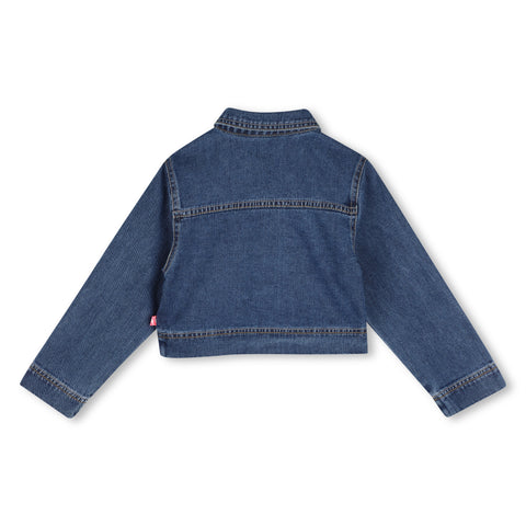 BILLIEBLUSH Girls Jewelled Denim Shirt