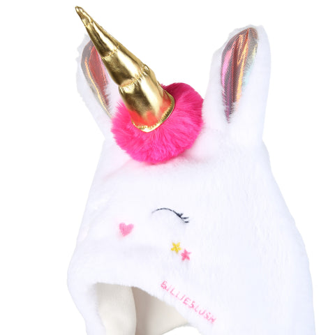BILLIEBLUSH Girls Multicoloured Hooded Scarf