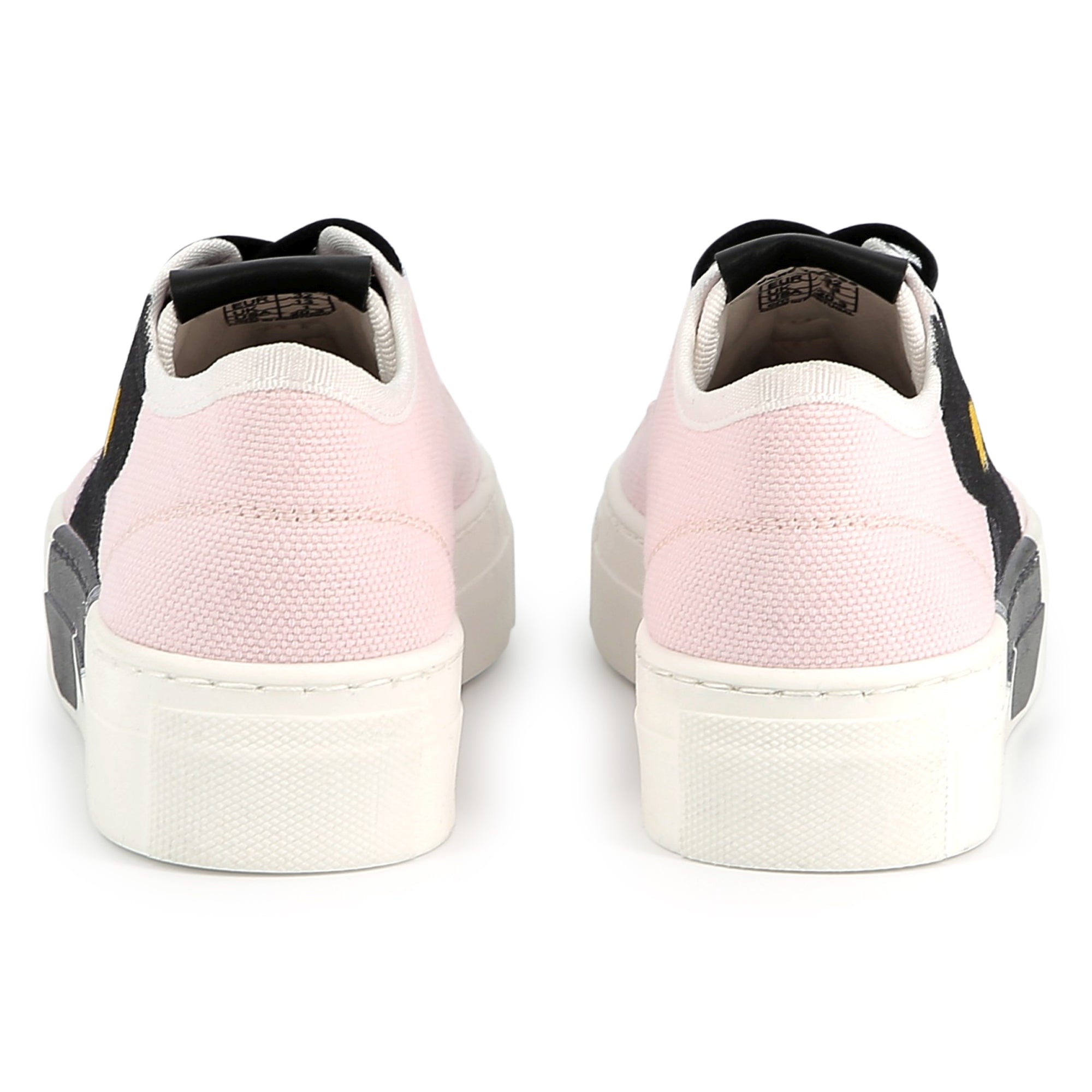 Marc Jacobs Girls Pink Flower Trainers