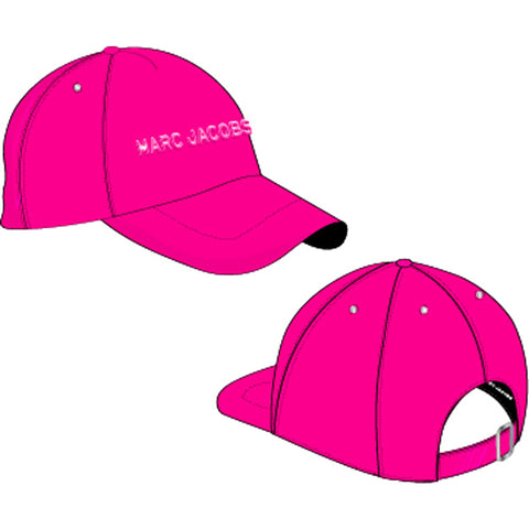 Marc Jacobs Girls Pink Cap