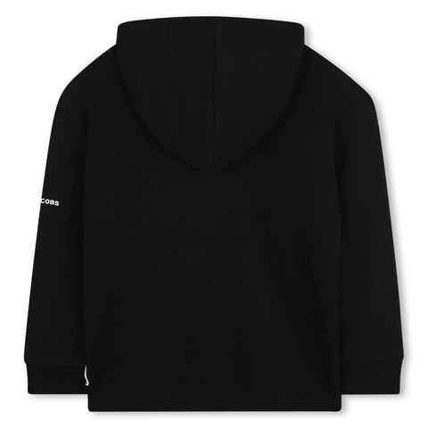 Marc Jacobs Boys Black Hooded Sweatshirt