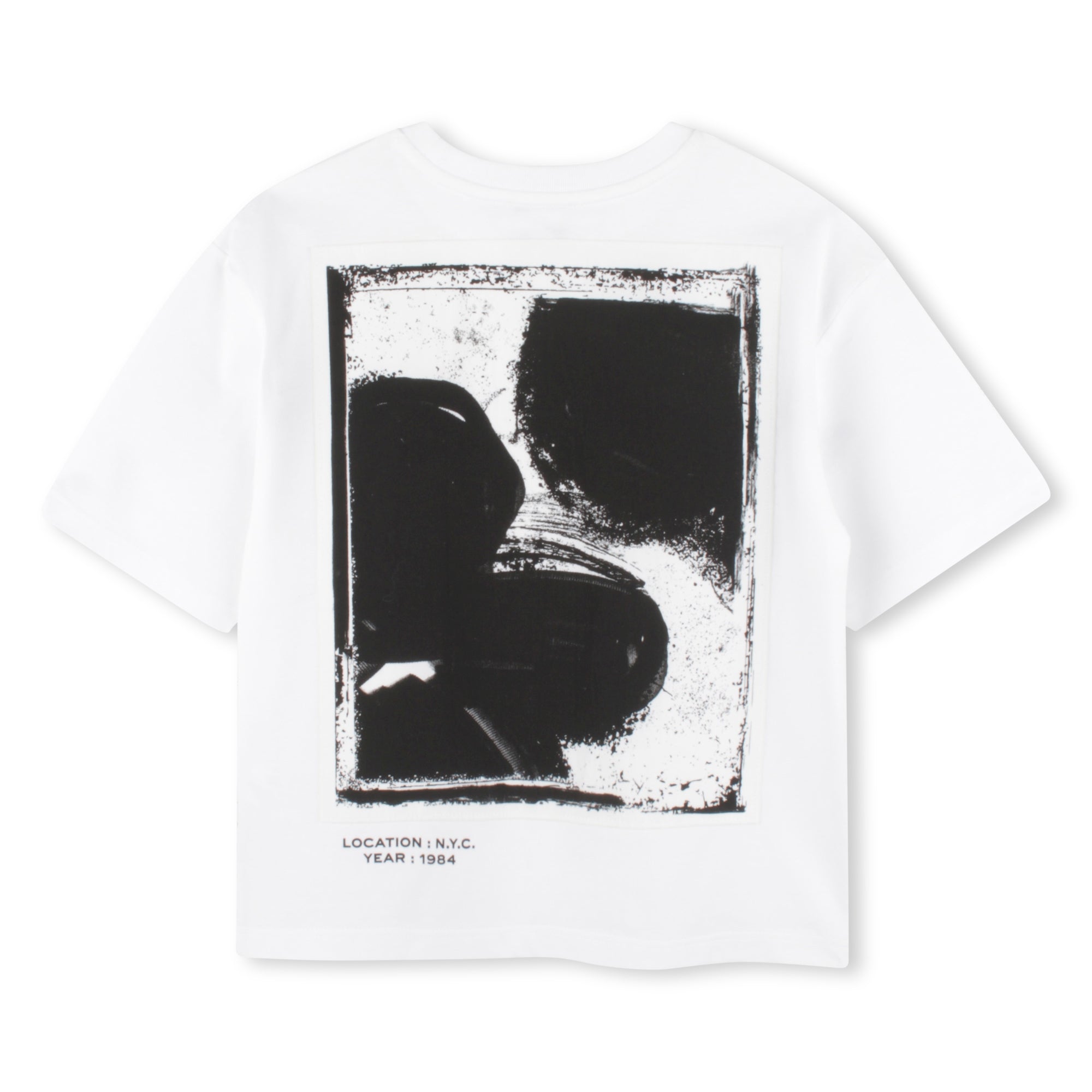 Marc Jacobs Boys White Logo T-Shirt