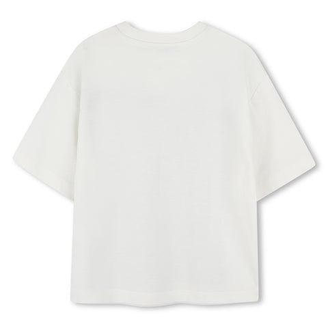 Marc Jacobs Boys White Barcode T-Shirt