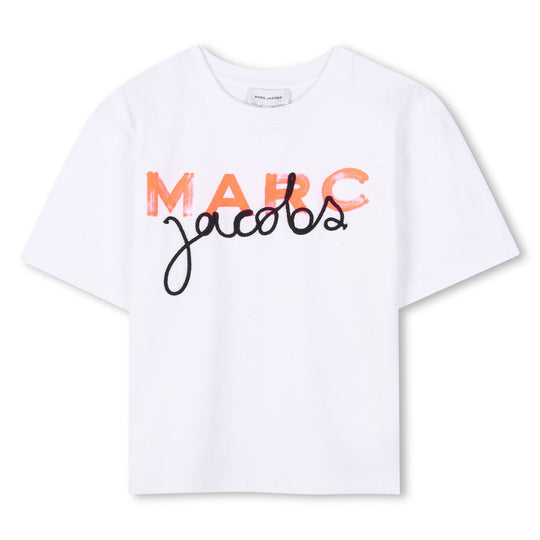 Boys White Logo T-Shirt