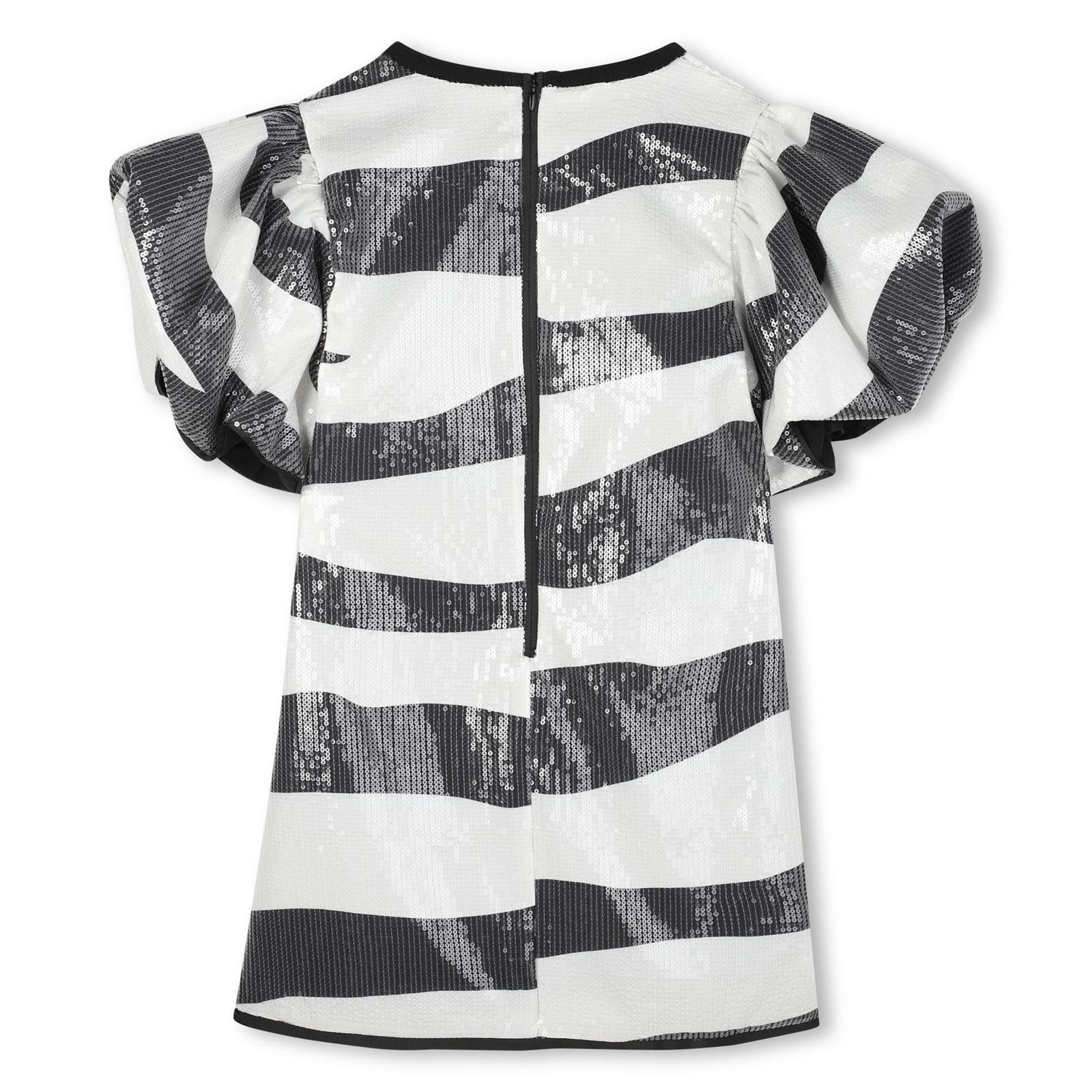 Marc Jacobs Girls Zebra Sequin Dress