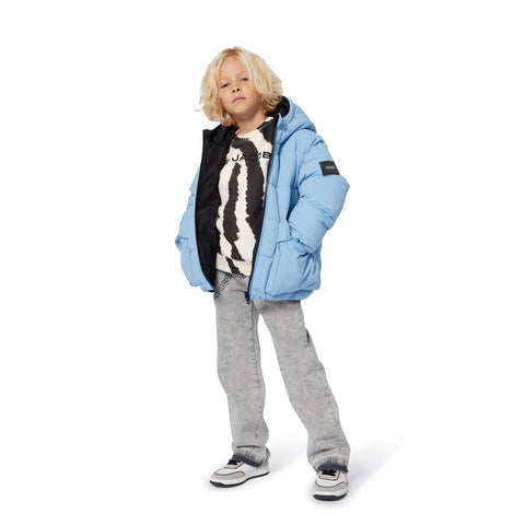 Marc Jacobs Boys Blue Reversible Jacket