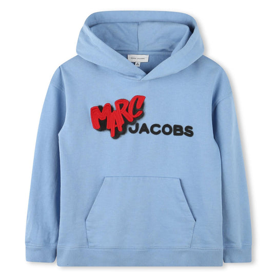 Boys Blue Logo Hoody