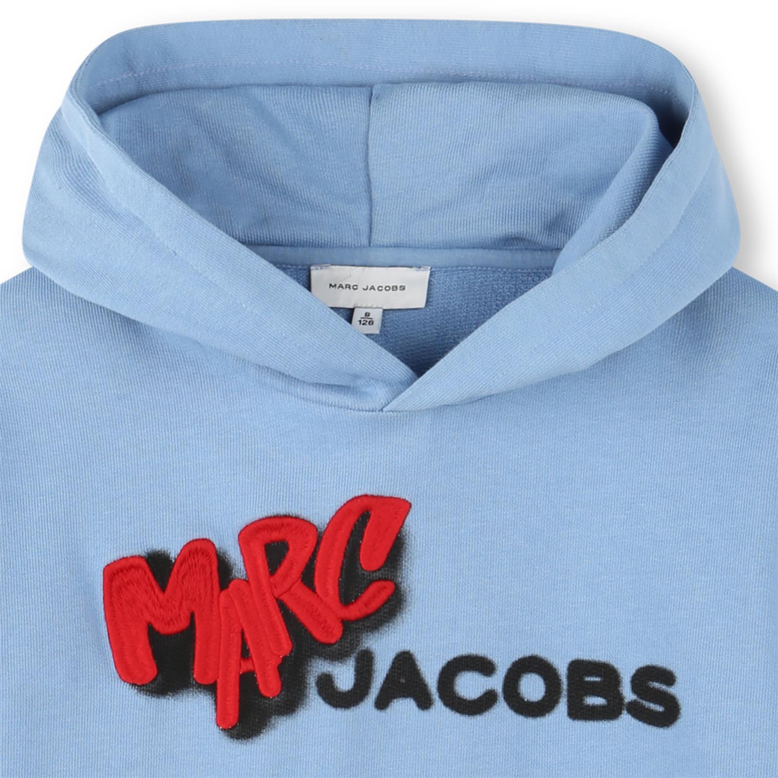 Marc Jacobs Boys Blue Logo Hoody