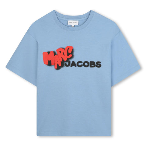 Marc Jacobs Boys Blue Logo T-Shirt