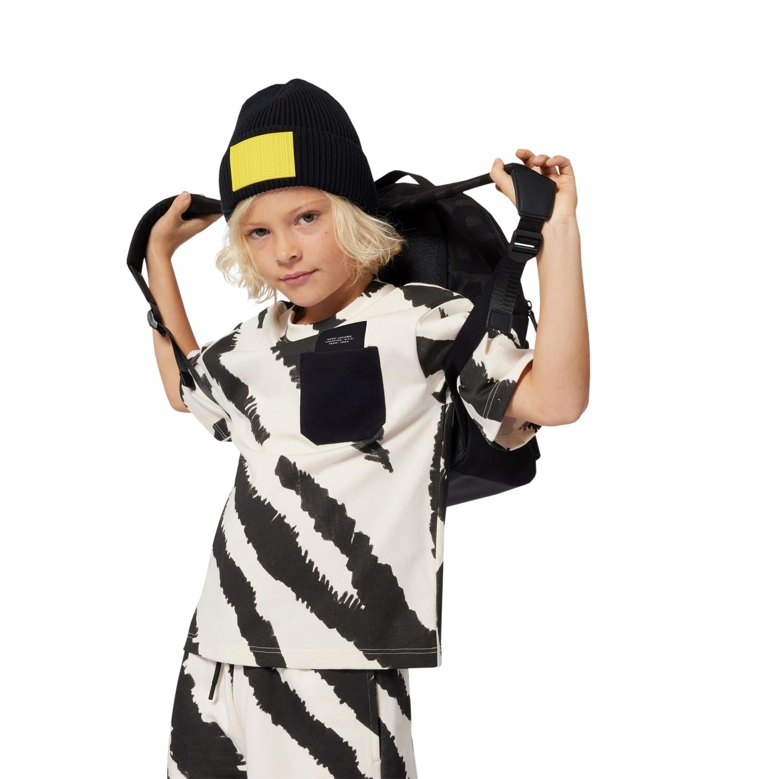 Marc Jacobs Boys White Tiger Print T-Shirt